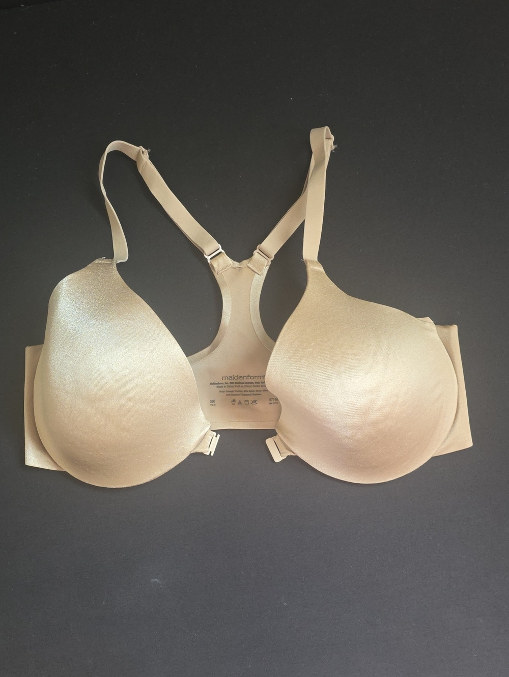 Maidenform Nude  Racerback Underwire Bra